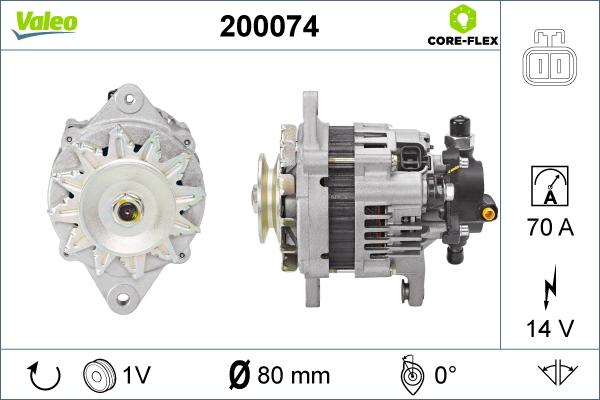 Valeo 200074 - Alternator furqanavto.az