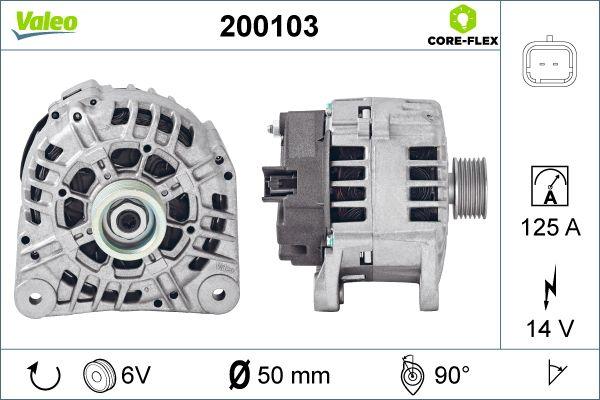 Valeo 200103 - Alternator furqanavto.az