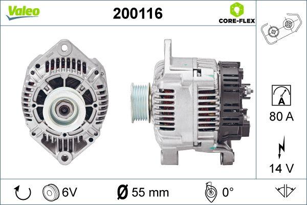 Valeo 200116 - Alternator furqanavto.az