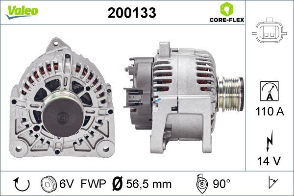 Valeo 200133 - Alternator furqanavto.az