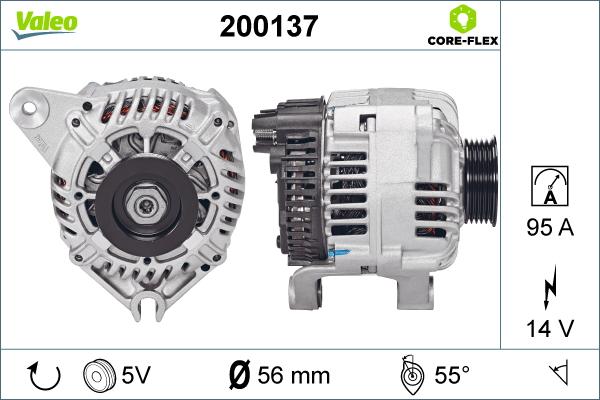 Valeo 200137 - Alternator furqanavto.az