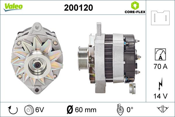 Valeo 200120 - Alternator furqanavto.az