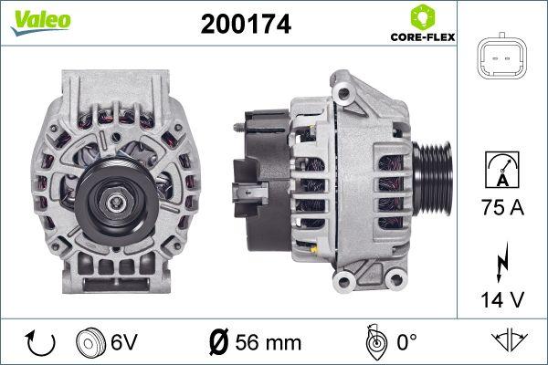 Valeo 200174 - Alternator furqanavto.az