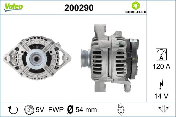 Valeo 200290 - Alternator furqanavto.az