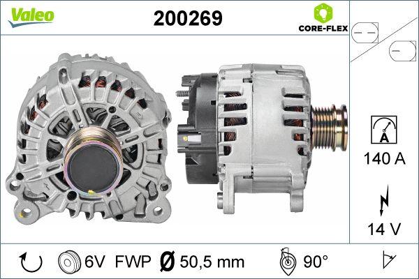 Valeo 200269 - Alternator furqanavto.az