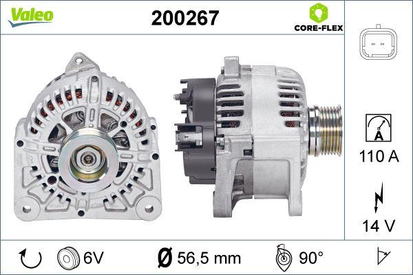 Valeo 200267 - Alternator furqanavto.az