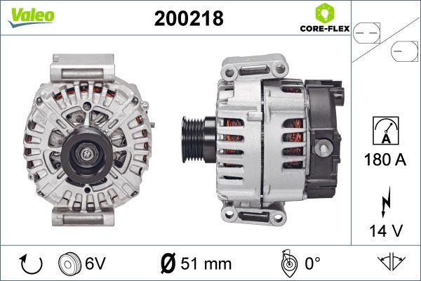 Valeo 200218 - Alternator furqanavto.az