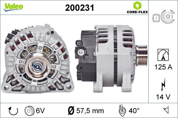 Valeo 200231 - Alternator furqanavto.az