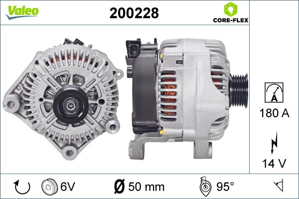 Valeo 200228 - Alternator furqanavto.az