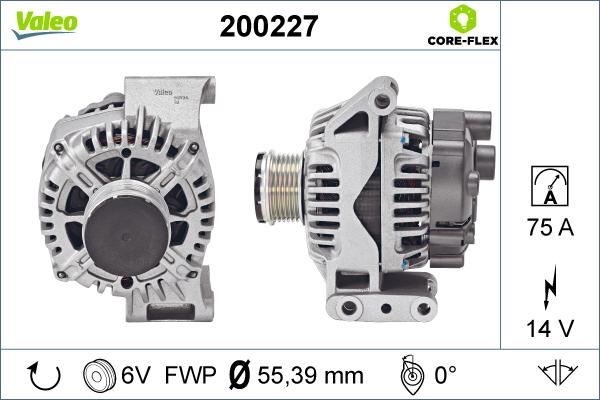 Valeo 200227 - Alternator furqanavto.az