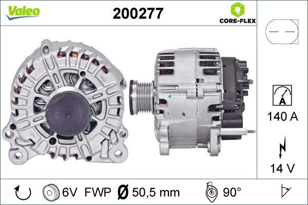 Valeo 200277 - Alternator furqanavto.az