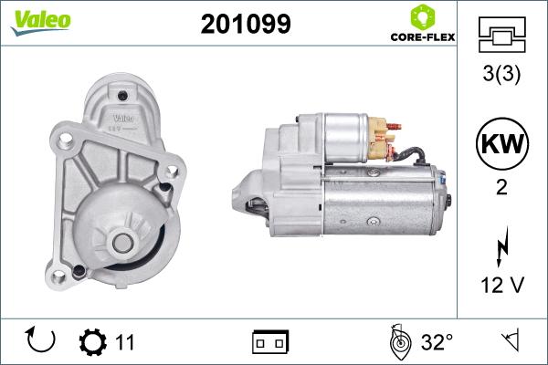 Valeo 201099 - Başlanğıc furqanavto.az