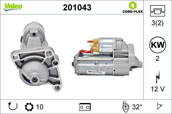 Valeo 201043 - Başlanğıc furqanavto.az