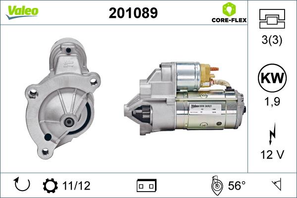 Valeo 201089 - Başlanğıc furqanavto.az