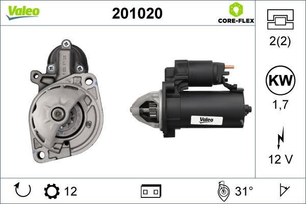 Valeo 201020 - Başlanğıc furqanavto.az