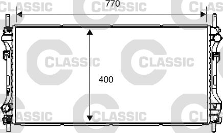 Valeo 234292 - Radiator, mühərrikin soyudulması furqanavto.az