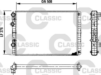 Valeo 230954 - Radiator, mühərrikin soyudulması furqanavto.az