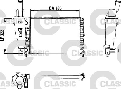 Valeo 230976 - Radiator, mühərrikin soyudulması furqanavto.az