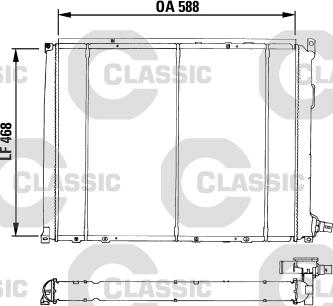 Valeo 230548 - Radiator, mühərrikin soyudulması furqanavto.az