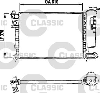 Valeo 230630 - Radiator, mühərrikin soyudulması furqanavto.az