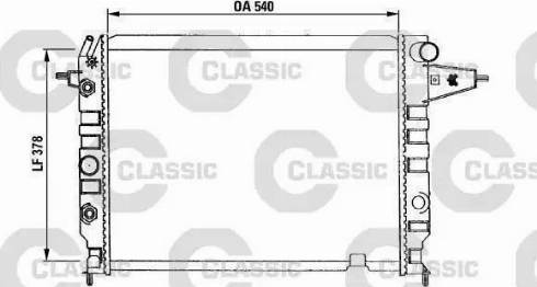 Nissens 63232 - Radiator, mühərrikin soyudulması furqanavto.az