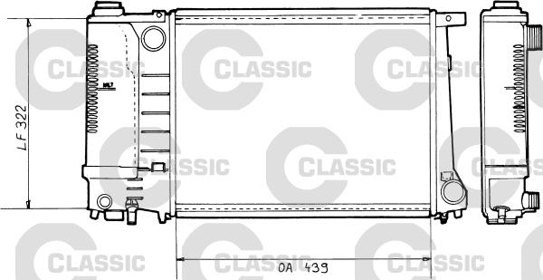 Valeo 230365 - Radiator, mühərrikin soyudulması furqanavto.az