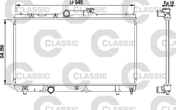 Valeo 231441 - Radiator, mühərrikin soyudulması furqanavto.az