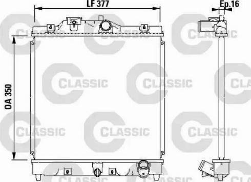 KOYORAD PL080292T - Radiator, mühərrikin soyudulması furqanavto.az