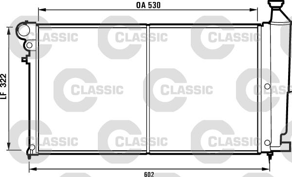 Valeo 231527 - Radiator, mühərrikin soyudulması furqanavto.az