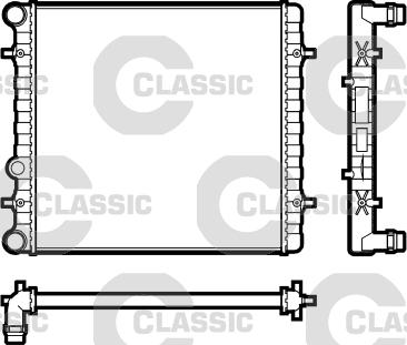 Valeo 231606 - Radiator, mühərrikin soyudulması furqanavto.az