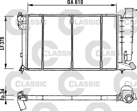 Valeo 231181 - Radiator, mühərrikin soyudulması furqanavto.az