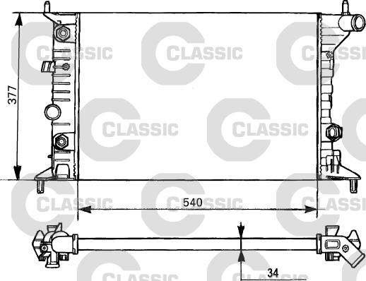 Valeo 231393 - Radiator, mühərrikin soyudulması furqanavto.az