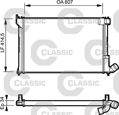 Valeo 231297 - Radiator, mühərrikin soyudulması furqanavto.az