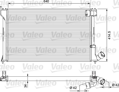 Valeo 231289 - Radiator, mühərrikin soyudulması furqanavto.az