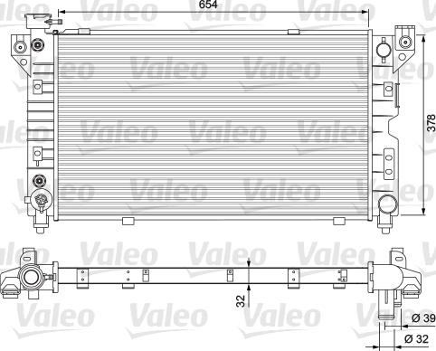 Valeo 231723 - Radiator, mühərrikin soyudulması furqanavto.az