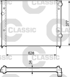 Valeo 232437 - Radiator, mühərrikin soyudulması furqanavto.az