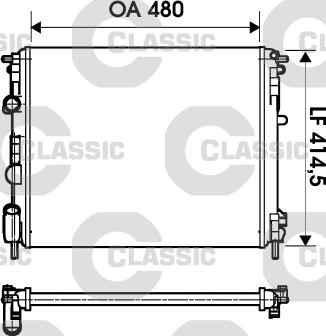 Valeo 232621 - Radiator, mühərrikin soyudulması furqanavto.az