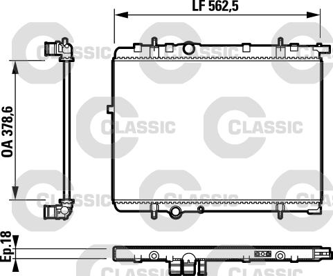 Valeo 232891 - Radiator, mühərrikin soyudulması furqanavto.az