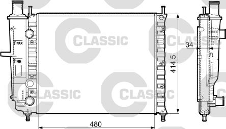 Valeo 232788 - Radiator, mühərrikin soyudulması furqanavto.az