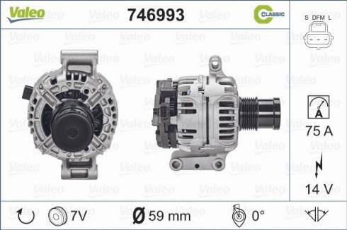 Valeo 746993 - Alternator furqanavto.az