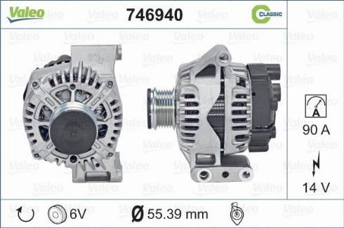 Valeo 746940 - Alternator furqanavto.az