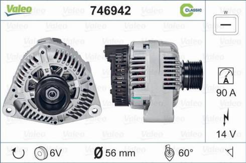 Valeo 746942 - Alternator furqanavto.az