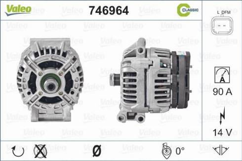 Valeo 746964 - Alternator furqanavto.az