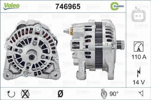 Valeo 746965 - Alternator furqanavto.az