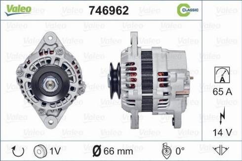 Valeo 746962 - Alternator furqanavto.az