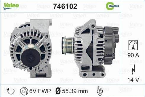 Valeo 746902 - Alternator furqanavto.az