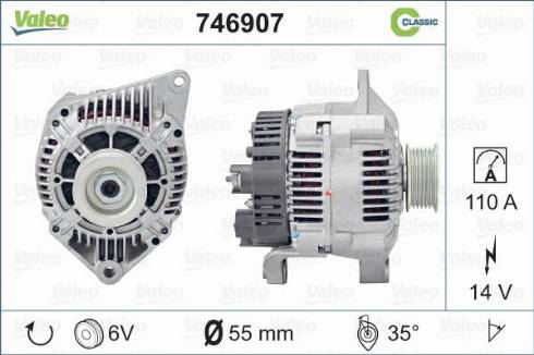 Valeo 746907 - Alternator furqanavto.az