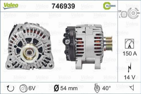 Valeo 746939 - Alternator furqanavto.az