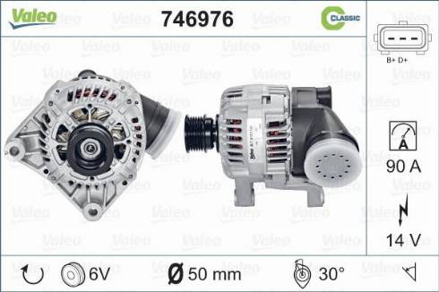 Valeo 746976 - Alternator furqanavto.az