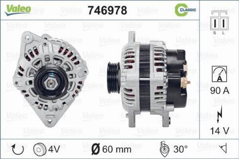 Valeo 746978 - Alternator furqanavto.az